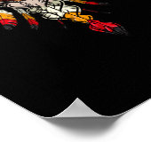 Geweldige Native American Heart Poster (Hoek)