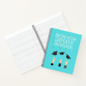 Geweldige neef is afgestudeerd gefeliciteerd notitieboek (Binnen)