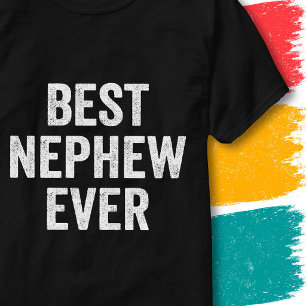 Geweldige Neef Retro Vintage Beste Neef Ooit T-shirt