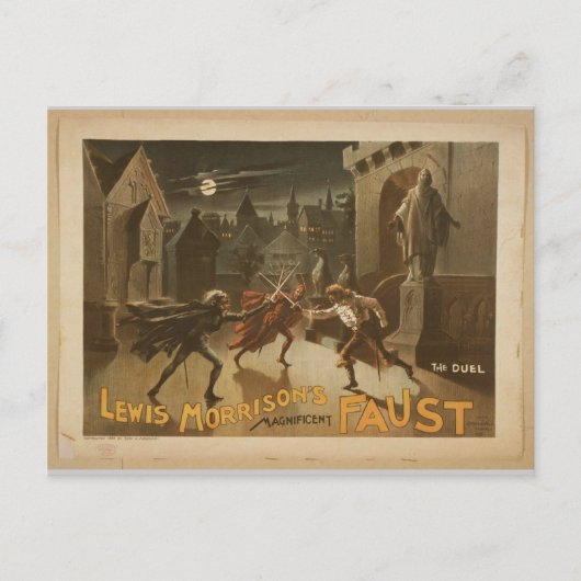 Geweldige nieuwe Faust Briefkaart (Voorkant)