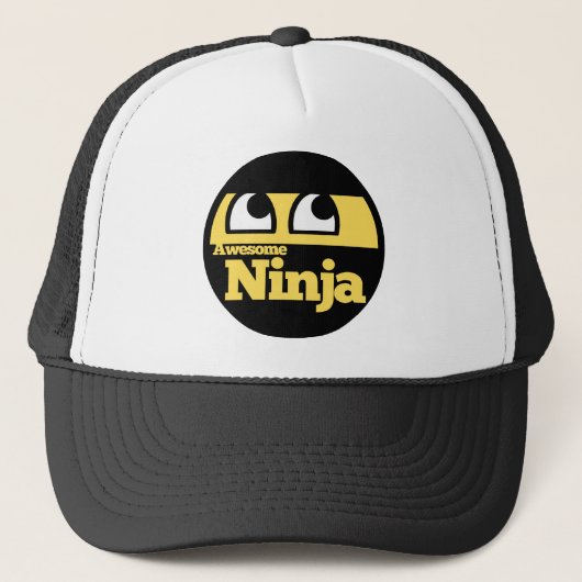 Geweldige Ninja Trucker Pet (Voorkant)