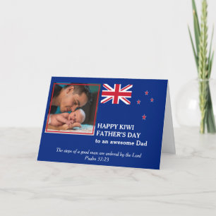 Geweldige NZ KIWI Pap Fathers Day Kaart