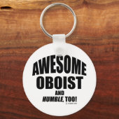 Geweldige oboïst sleutelhanger (Voorkant)