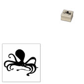 Geweldige octopus 	rubberstempel (Gestempeld)