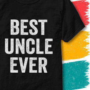 Geweldige Oom Retro Vintage Citaat Beste Oom Ooit T-shirt
