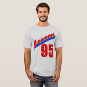 Geweldige op 95 jaar t-shirt (Voorkant volledig)