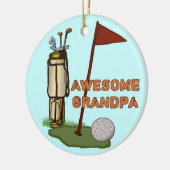 Geweldige opa Golf ornament (Links)