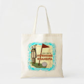 Geweldige opa Golf Tote Bag (Voorkant)
