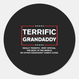 Geweldige opa - Grappige Donald Trump 2020 Suppo Ronde Sticker