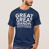 Geweldige opa t-shirt (Voorkant)