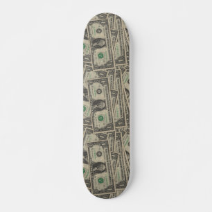 Geweldige oude dollars skateboard