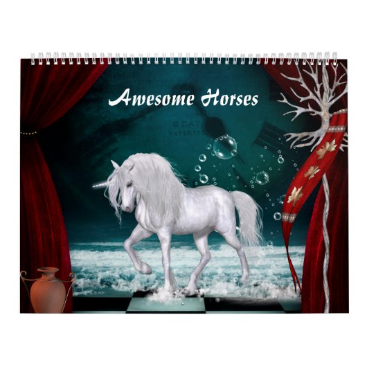 Geweldige paarden kalender (Hoes)