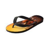 Geweldige paarden kinder teenslippers (Schuin)