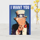 GEWELDIGE PAPA DONALD TRUMP VADERDAG KAART (Gele Bloem)