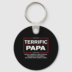 Geweldige papa - Grappig Donald Trump Beste papa Sleutelhanger
