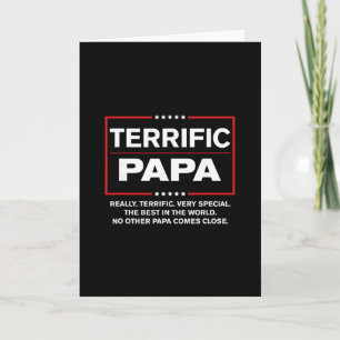 Geweldige Papa - Grappige Donald Trump Beste Papa  Kaart
