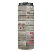 Geweldige papa Westerne Geëigende Mok van de Naam (Achterkant)