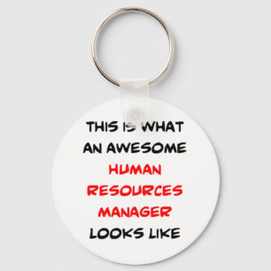 geweldige personeelsmanager sleutelhanger