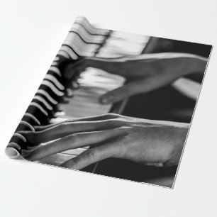 Geweldige piano cadeaupapier