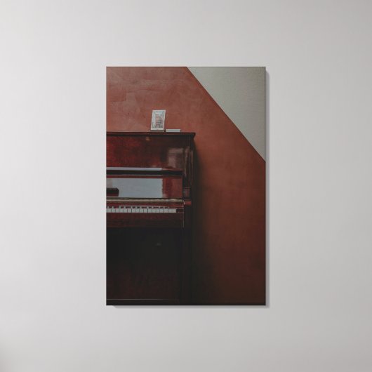 Geweldige piano canvas afdruk (Voorkant)