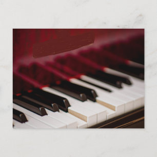 Geweldige Piano Kunst Briefkaart