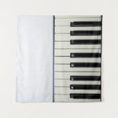 Geweldige piano kunst wandkleed (Voorkant)