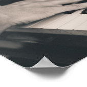 Geweldige piano poster (Hoek)