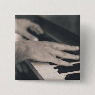 Geweldige piano vierkante button 5,1 cm