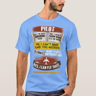 Geweldige piloot kan dat oplossen t-shirt