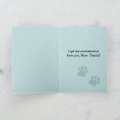 Geweldige Pit Bull Moederdag Kaart (Binnen)