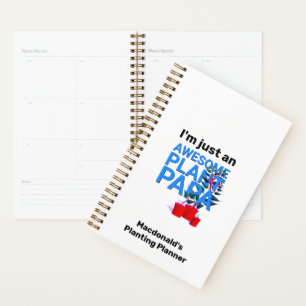 Geweldige Plant Papa-planten Planner