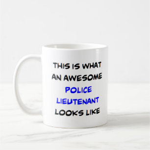 geweldige politieman koffiemok