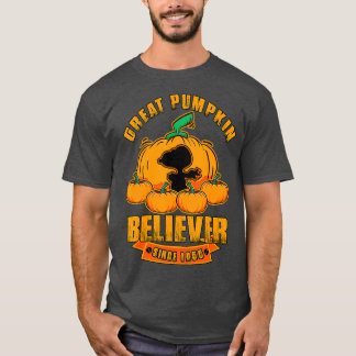 Geweldige pompoen Believer sinds 1966 T-shirt