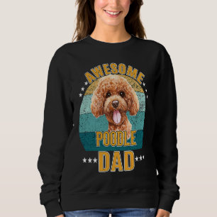Geweldige pooier pap Retro Sunset Father Dog Trui