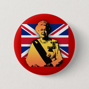 Geweldige Pop Art Diamond Jubilee met Uniefacilite Ronde Button 5,7 Cm