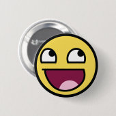 Geweldige pop ronde button 5,7 cm (Voorkant /achterkant)