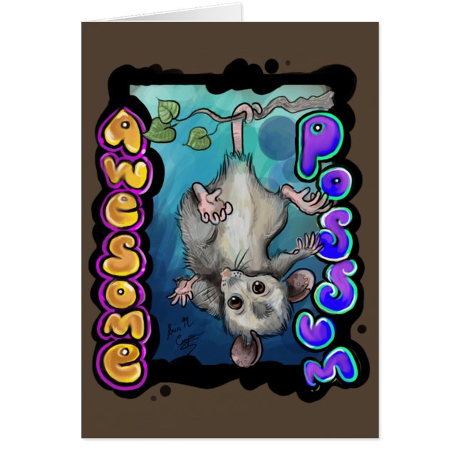 Geweldige Possum. (Voorkant)