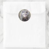Geweldige Possum Classic Round Sticker (Tas)