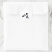 Geweldige possum ronde sticker (Tas)