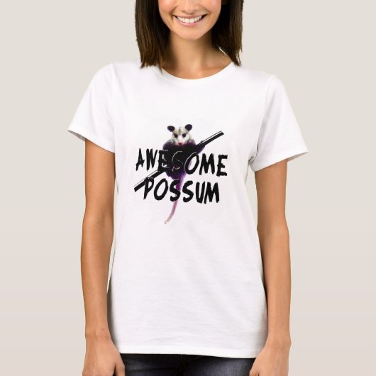 Geweldige possum t-shirt (Voorkant)