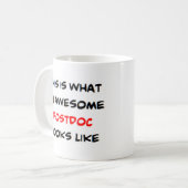 geweldige postdoc koffiemok (Voorkant links)