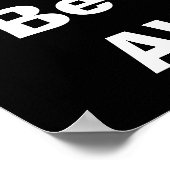 Geweldige poster bier (Hoek)