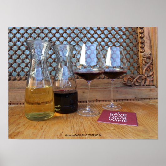 Geweldige Poster van wijn! (Voorkant)