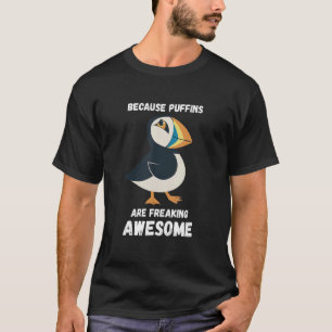 Geweldige Puffin IJsland Dierlijk Puffin Bird Zee  T-shirt