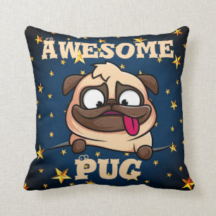 Geweldige Pug Sierkussen