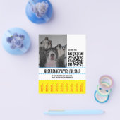 Geweldige Puppies voor verkoopbrochure Flyer (Enkel)