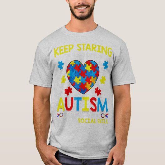 Geweldige Puzzle Piece TShirt Autism Awareness for (Voorkant)