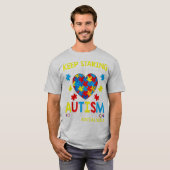 Geweldige Puzzle Piece TShirt Autism Awareness for (Voorkant volledig)