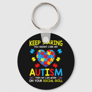 Geweldige Puzzle Piece TShirt Autism Awareness for Sleutelhanger