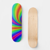 Geweldige regenboogpatroon skateboard (Voorkant)
